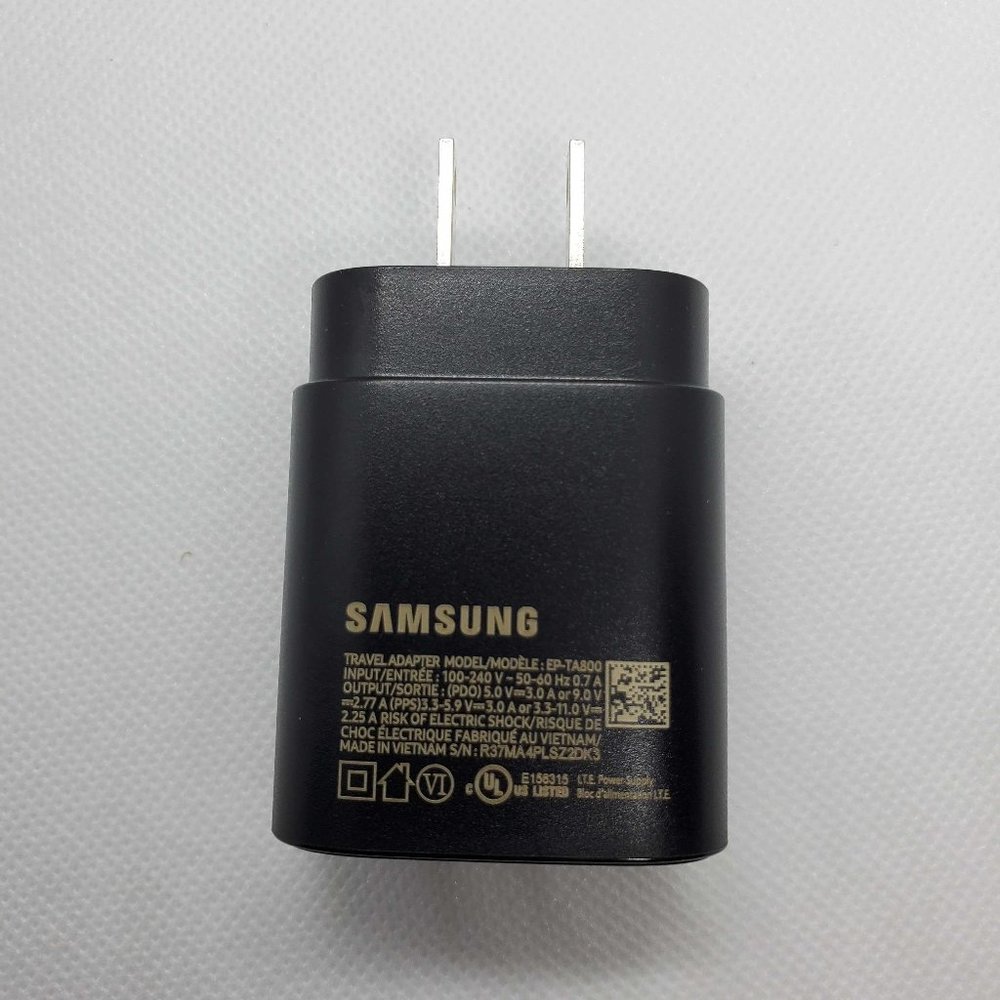 Original Samsung Galaxy S20 S21 25W Super Fast Wall Charger